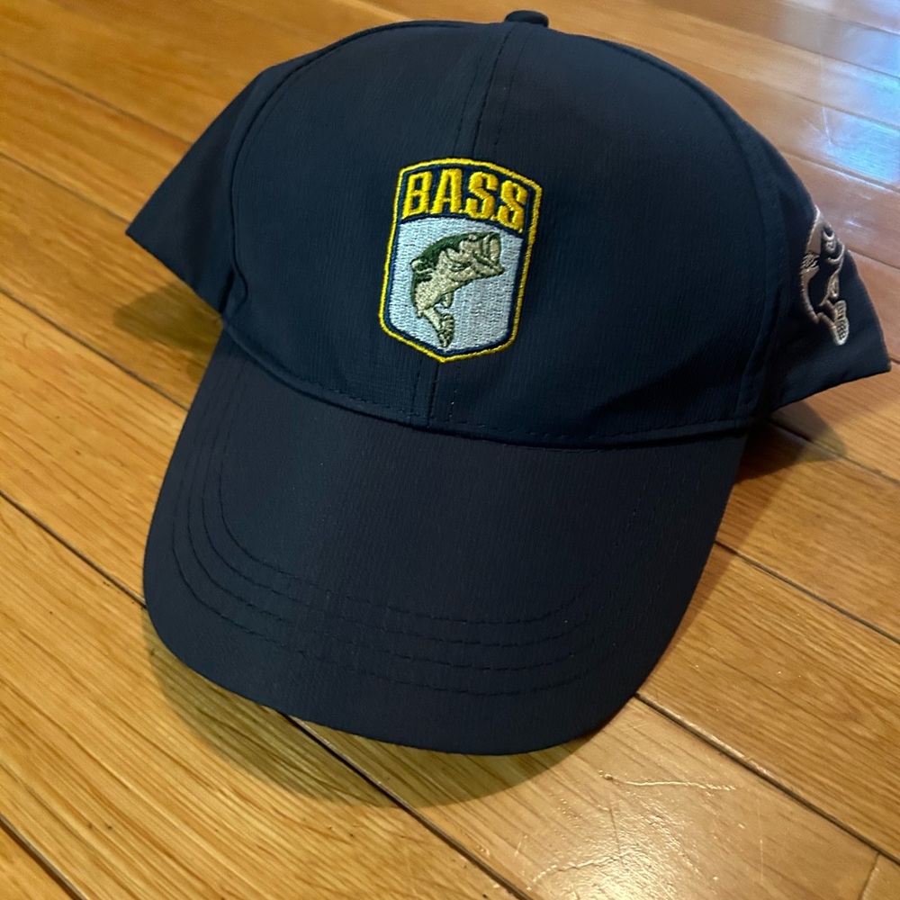 Bass Dark Blue Cap with Yellow Logo